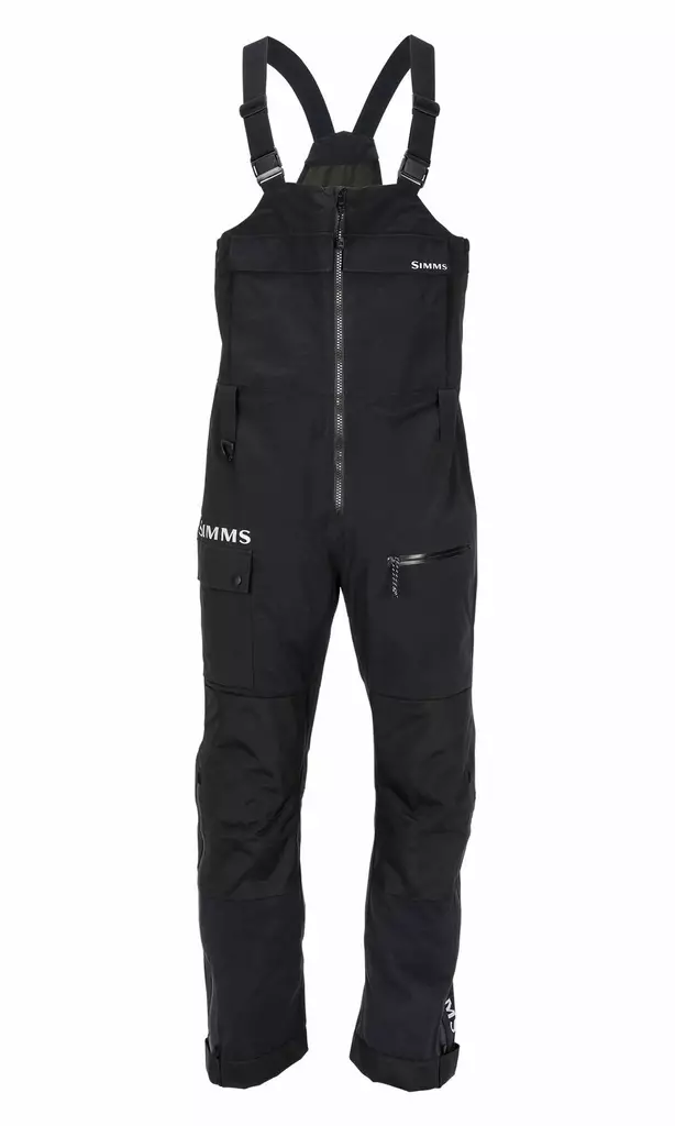 Simms CX Fishing Bib Black #L - Pants - 694264552285 - 1