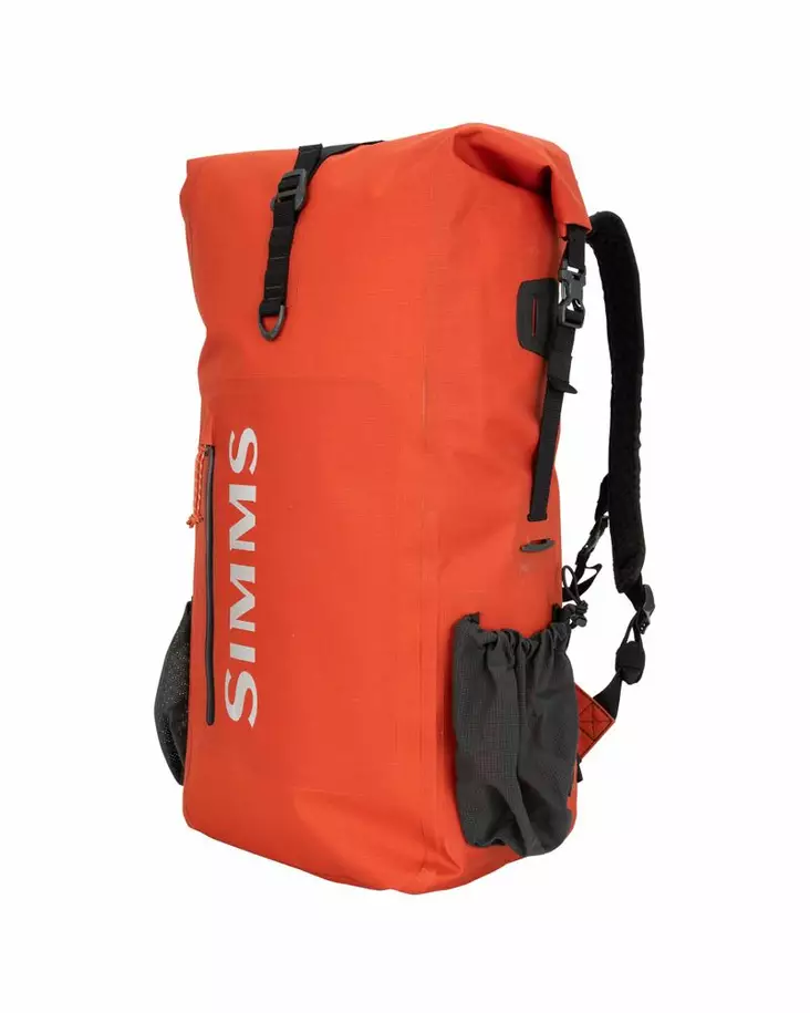 Simms Dry Creek Rolltop Backpack Simms Orange - Backpacks - 694264569115 - 1