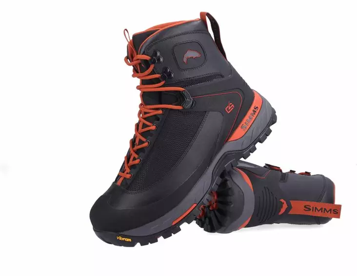 Simms G4 Pro Powerlock Boot Carbon - Wading Boots - 694264598085 - 1