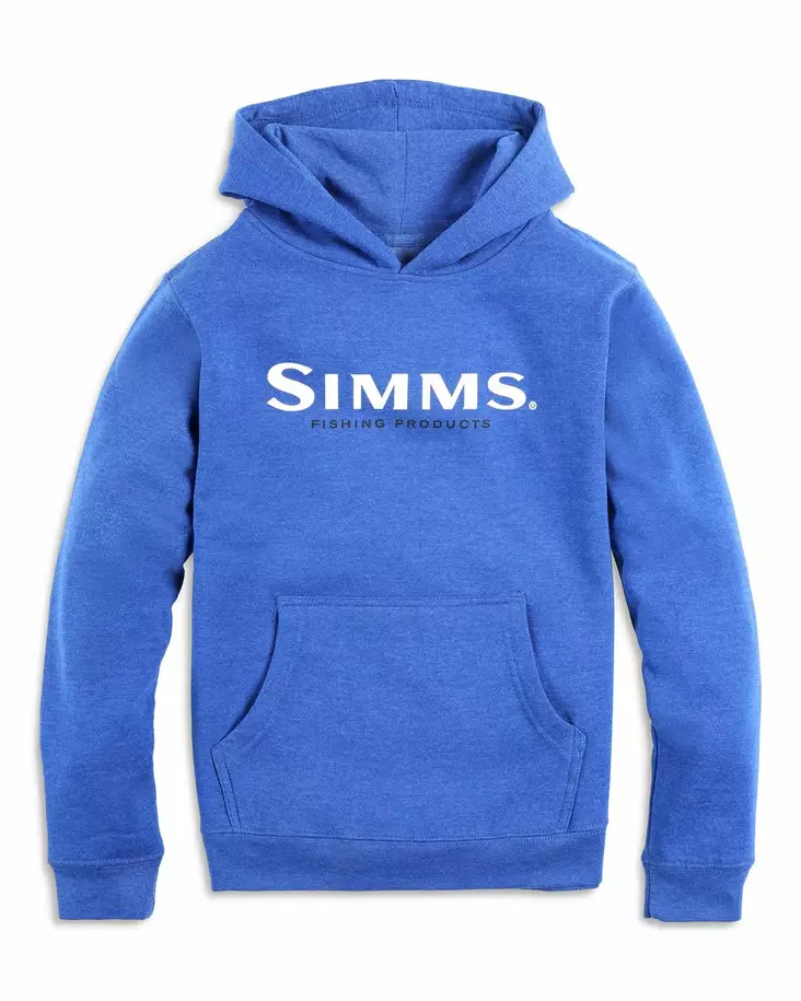 Simms Kid's Simms Logo Hoody Royal - Sweatshirts - 694264584095 - 1