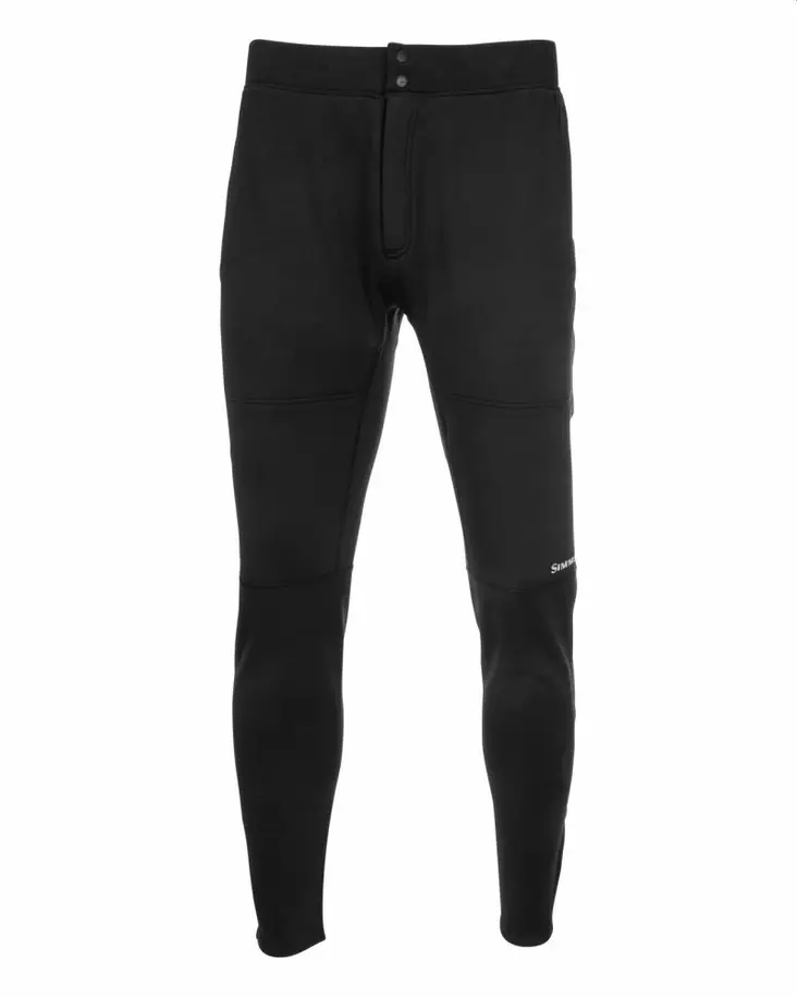 Simms Thermal Pant Black -fleecehousut - Fleece Trousers - 694264549575 - 1