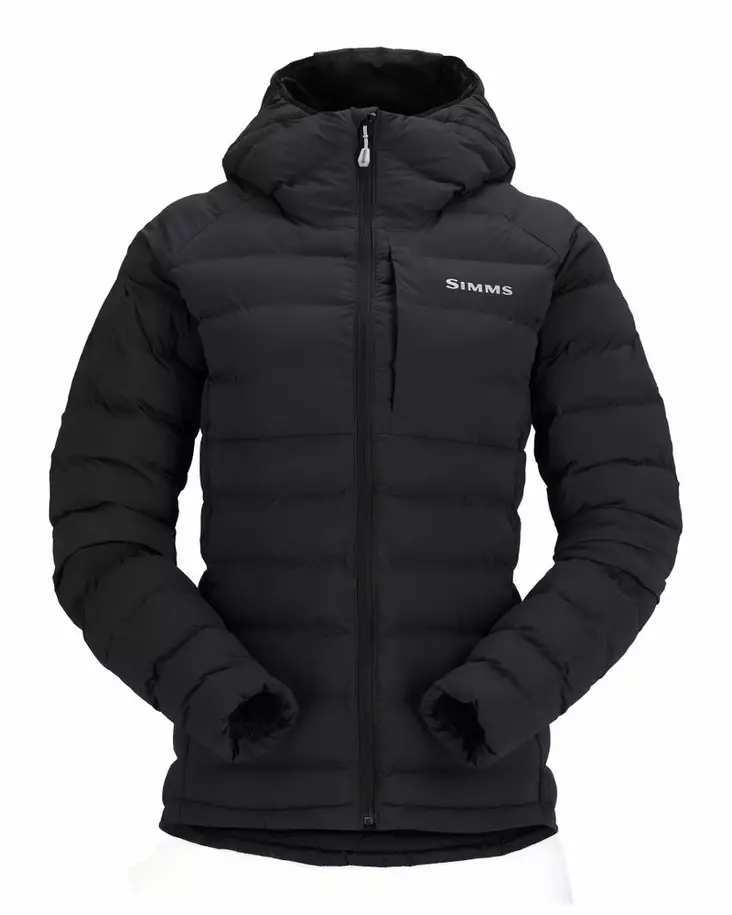 Simms Women's Exstream Hooded Jacket Black - Insulated Jackets - 694264581025 - 2