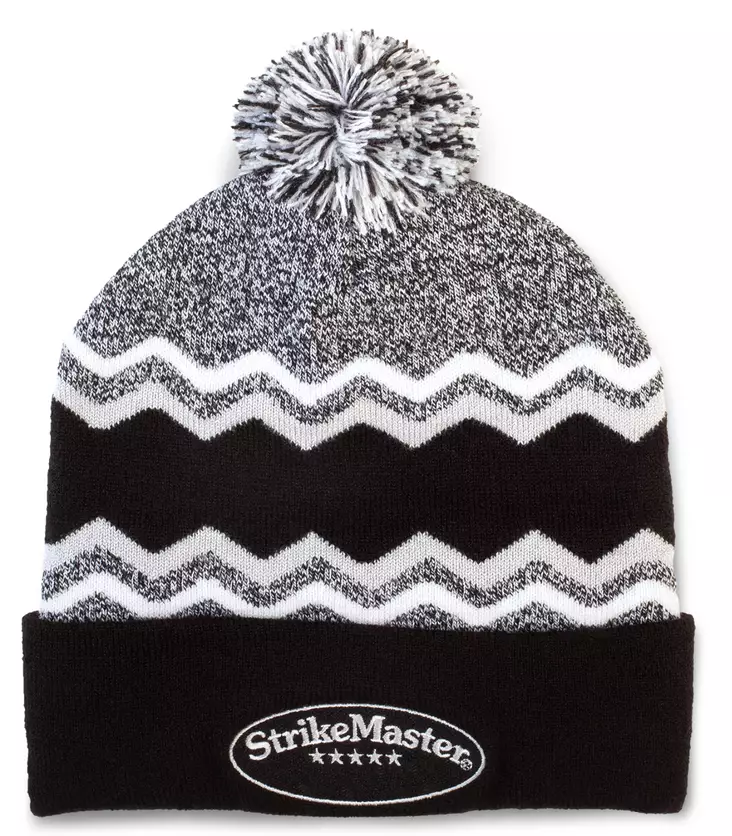 Strikemaster Beanie Black Grey White - Beanies - 043253122785 - 1