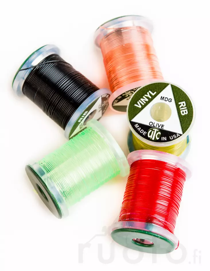 UTC Vinyl Rib Midge -runkomateriaali - Tinsels - 40300300035 - 1