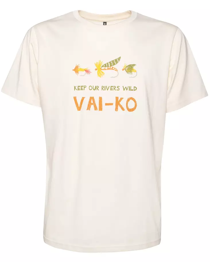 VAI-KO Flyfisher T-Shirt Birch White - Men T-Shirts - 6430072388395 - 1