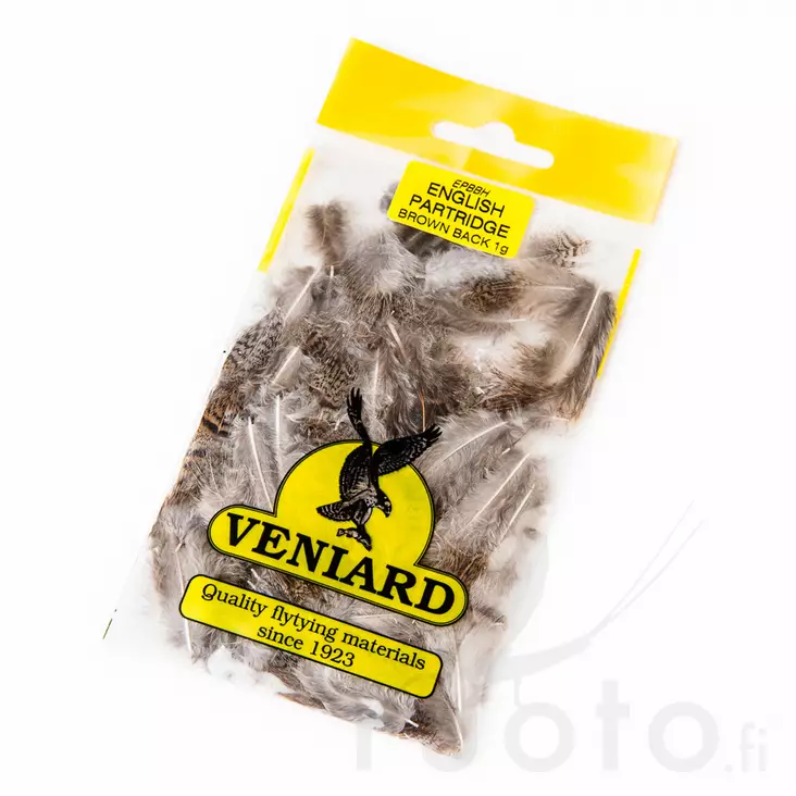 Veniard English Partridge Brown Back - Other Feathers and Plumes - 5056304603459 - 1