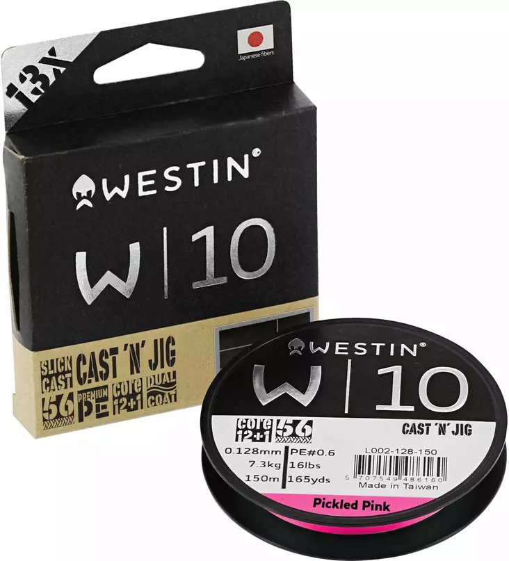 W10 Cast´n Jig Pickled Pink - Braided Lines - 5707549488355 - 1
