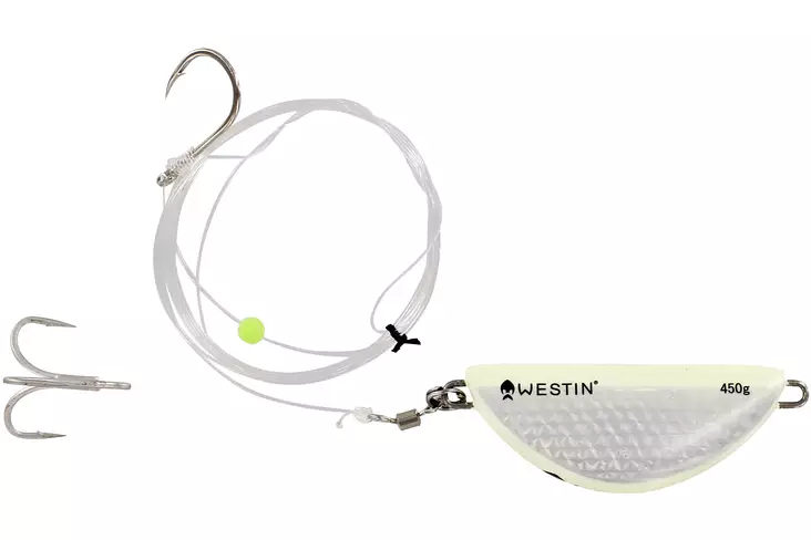 Westin Halibut Anti Twist Rig 450g Glow - Sea Fishing Jigs - 5707549416525 - 1