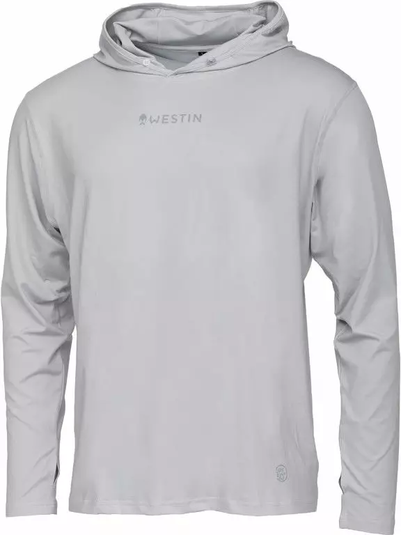 Westin Ledge UPF Hoodie Mist Grey - Shirts - 5707549501405 - 1