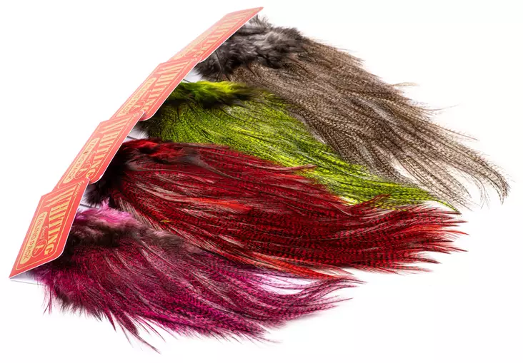 Whiting Coq De Leon Euro Nymph Tailing Pack - Hen Capes And Saddles - 40350300035 - 1