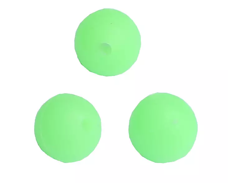 Wiggler Soft Beads Grön Glow 10mm - Other Accessories - 7340010311325 - 1