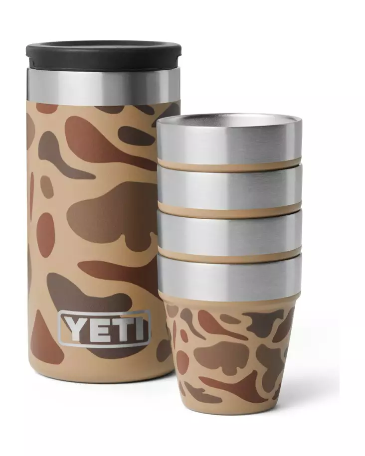 Yeti Rambler Shot Glasses Wetlands Camo - Insulated Bottles and Mugs - 888830409275 - 1