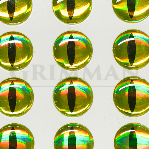 3d fish lure eyes Hareline Big Eyes Kismet Outfitters 6mm PACKAGE Grimman 3D Fish Eyes 12mm