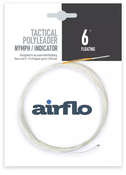 Airflo Tactical Polyleader 6' Nymph/Indicator Floating - Polyleaders - 614910109816 - 2