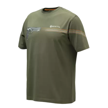 Beretta 92 T-shirt Green Stone - Shirts - 8051832531936 - 1