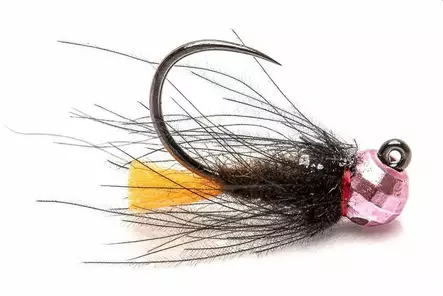 Black CDC Orange Tail Jig - Wet Flies - 8859202538666 - 1