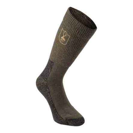 Deerhunter Wool Socks Deluxe Short Grape Leaf - Hunter socks - 5702827156636 - 1