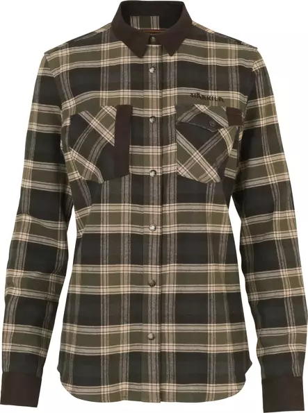 Härkila Aivak L/S Shirt W Olive - Shirts - 5714733554796 - 1