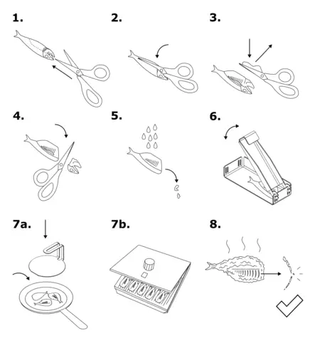 Kalakko Fish Press & Frying Weight - Outdoor Cutlery - 6429830295006 - 2