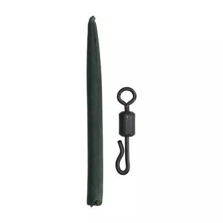 Mikado Quick Change Swivel with Anti-Tangle Rubber #8 - Swivels & Quick Change Links - 5900637153696 - 2