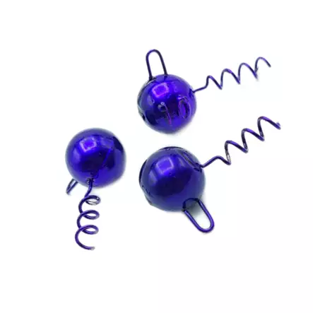 Ruthless Screw Head Purple - Heads for Vertical Fishing - 4779049081726 - 1
