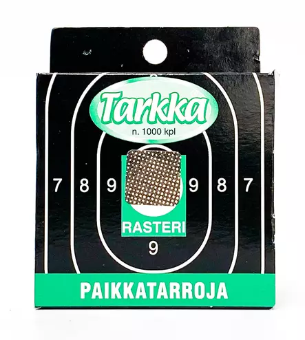 Tarkka Paikkatarra Rasteri - Shooting Stickers - 6410362412306 - 1