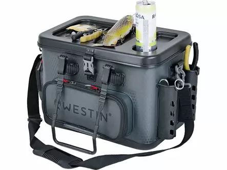 Westin W4 Safeguard Tackle Bag M Black - Lure Bags and Boxes - 5707549532966 - 2
