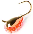 Asseri Wolfram Drop Caviar #6 2pcs - Ice Fishing Jigs - 11200266 - 2