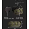 Savotta Valjas 3-Piece Belt Pad M05 - Gear and battle belts - 6419134207676 - 2