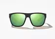 Bajio Las Rocas Black Matte Green Mirror Glass - Glass Lenses - 810070829186 - 2
