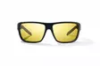 Bajio Rigolets Black Matte Yellow Mirror Glass - Glass Lenses - 840290928536 - 2