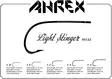 Ahrex NS122 Light Stinger - Streamer Fly Hooks - 655043954676 - 4