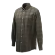 Beretta Wood Button Down Shirt Beige & Red Overd. Bark - Shirts - 8051832517206 - 1