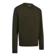 Deerhunter Harrington V-Neck Knit Forest Ember Melange - Shirts - 5702827236246 - 1