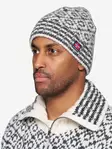 Devold Svalbard Wool Beanie Offwhite/anthracite - Beanies - 7028567702246 - 2