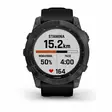 Garmin Fenix 7X Sapphire Solar Carbon Grey DLC Titanium with Black Band - GPS Devices and Wearables - 0753759278236 - 6
