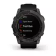 Garmin Fenix 7X Sapphire Solar Carbon Grey DLC Titanium with Black Band - GPS Devices and Wearables - 0753759278236 - 7