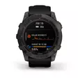 Garmin Fenix 7X Sapphire Solar Carbon Grey DLC Titanium with Black Band - GPS Devices and Wearables - 0753759278236 - 4