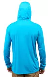 Grundens Tough Sun Hoodie Azure - Shirts - 0840316306836 - 2