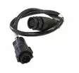 Lowrance Adapter - Black 9-Pin To Blue 7 - Lowrance Accessories - 9420024145296 - 1