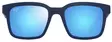 Maui Jim Opiopio - Matte Dark Blue Frame with Blue Hawaii Lens - Plastic Lenses - 603429079536 - 2