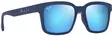 Maui Jim Opiopio - Matte Dark Blue Frame with Blue Hawaii Lens - Plastic Lenses - 603429079536 - 1