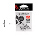 Mikado Roller Swivel Triple with T-Beads - Swivels & Quick Change Links - 5900637148456 - 1