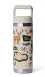 Yeti Rambler 18oz Straw Bottle Cape Summer Camp - Insulated Bottles and Mugs - 888830659106 - 3