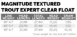 Scientific Anglers Magnitude Trout Expert Sage Green/Clear - Floating - 840309145336 - 4
