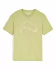 Simms Trout Outline T-Shirt Tent Green - Men T-Shirts - 694264694466 - 1
