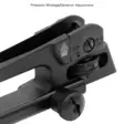 UTG PRO Forged Carry Handle 7075-T6 A2 Dual Aperture with 6/3 Drum - Iron sights for rifles - 4717385550766 - 5
