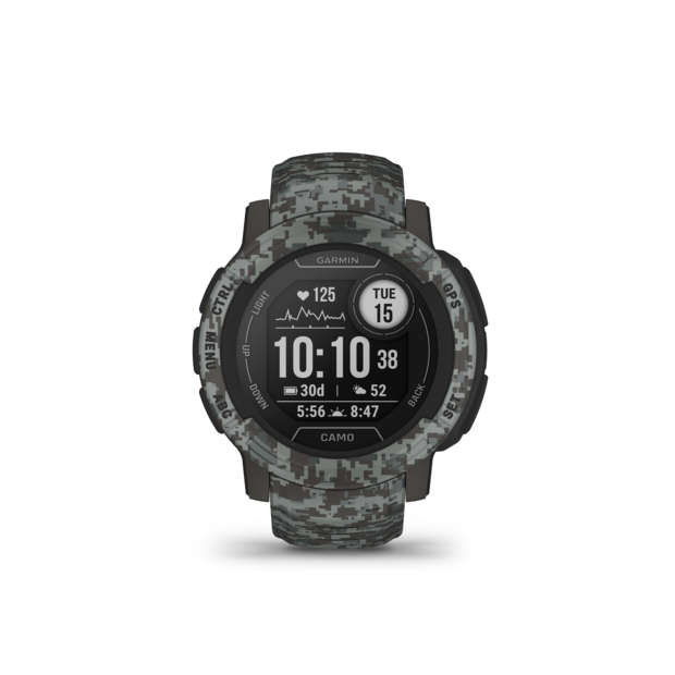 Garmin Instinct 2 Graphite Camo Edition - GPS Devices and Wearables - 753759278816 - 1
