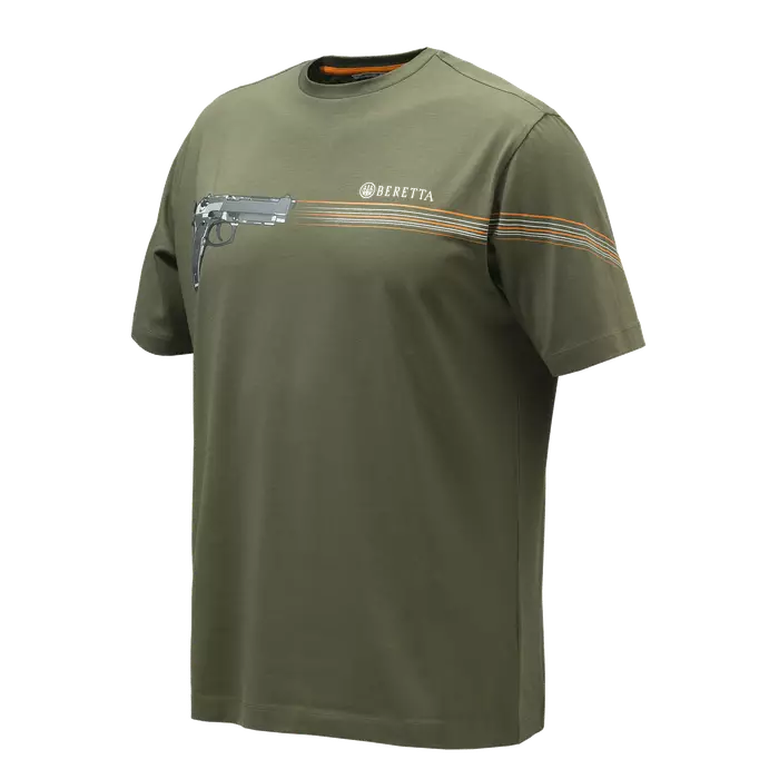 Beretta 92 T-shirt Green Stone - Shirts - 8051832531936 - 1