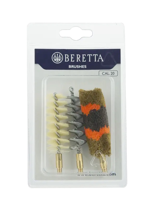 Beretta Set of 3 shotgun brushes ga 20 - Gun Cleaning Kits - 8051832216826 - 1